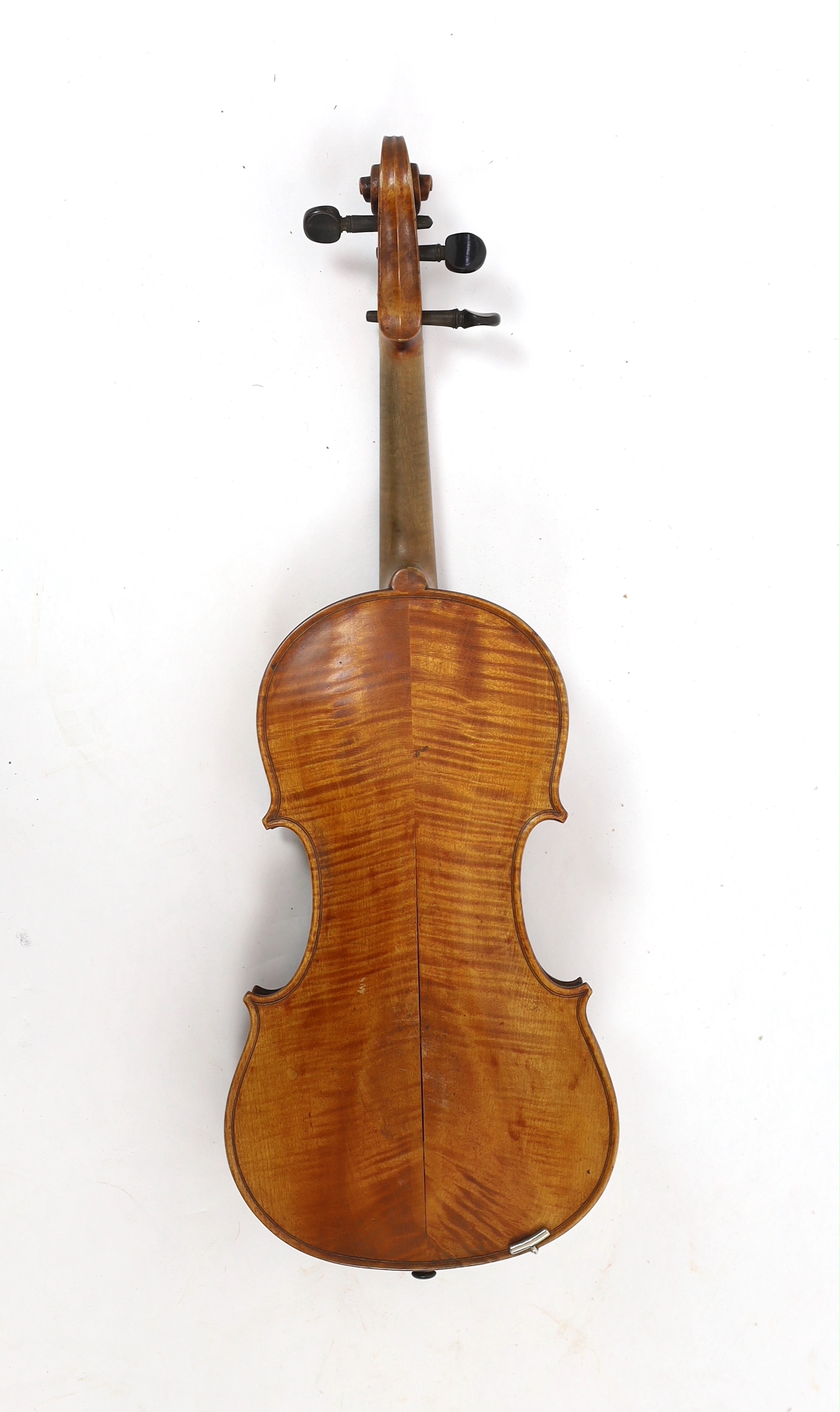 An Italian violin, 2nd half 19th century, length of back 35.5cm